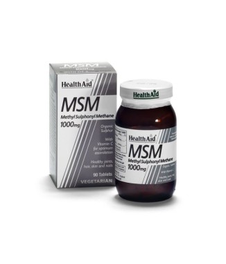 MSM (Methyl Sulphonyl Methane) 1000mg 90 COMPRIMIDOS