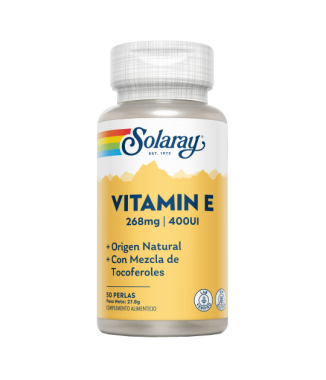 VITAMINA E 400 UI. 50 PERLAS