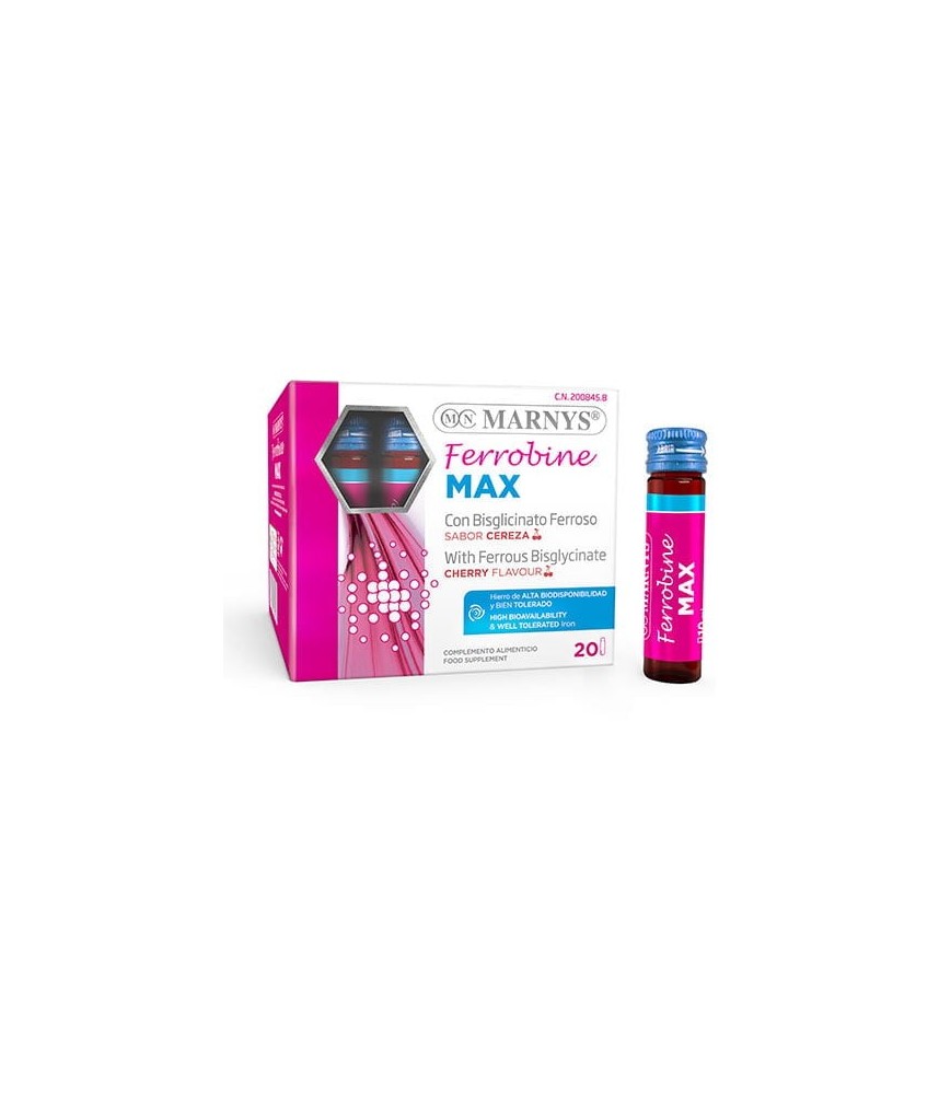 FERROBINE MAX 20 VIALES MARNYS