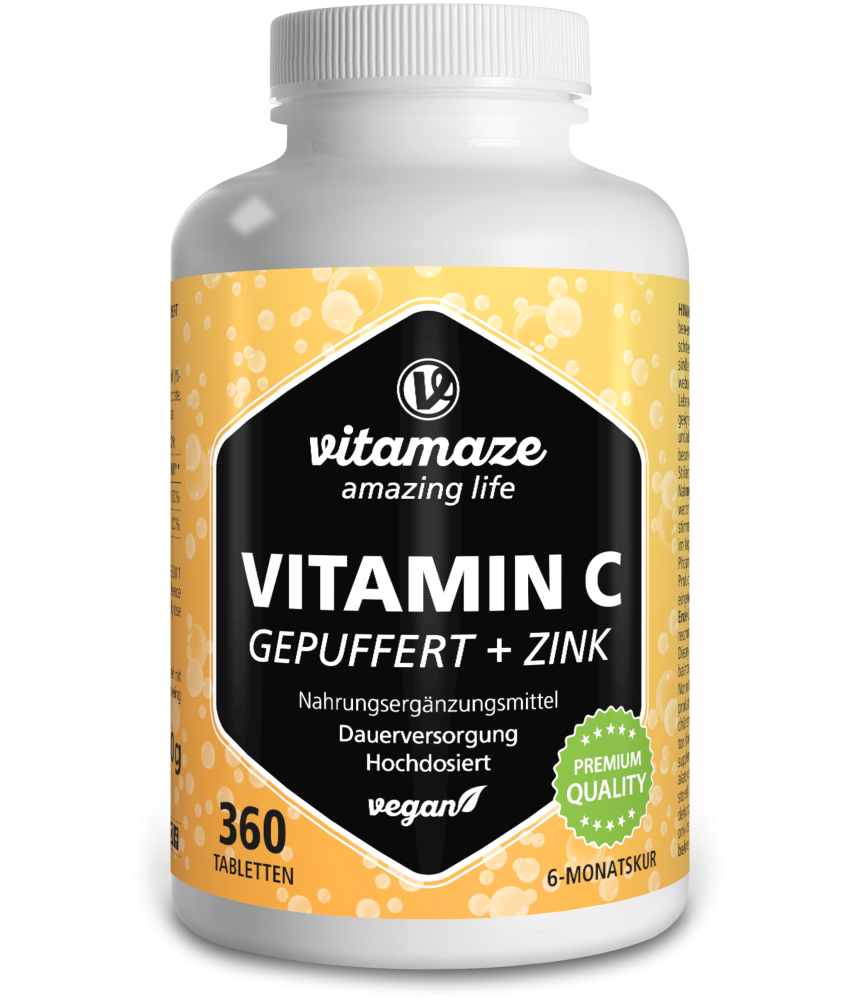 VITAMINA C 1000MG, ZINC Y ÁCIDO HIALURÓNICO 90 comp. BAIO BIOMEDIC