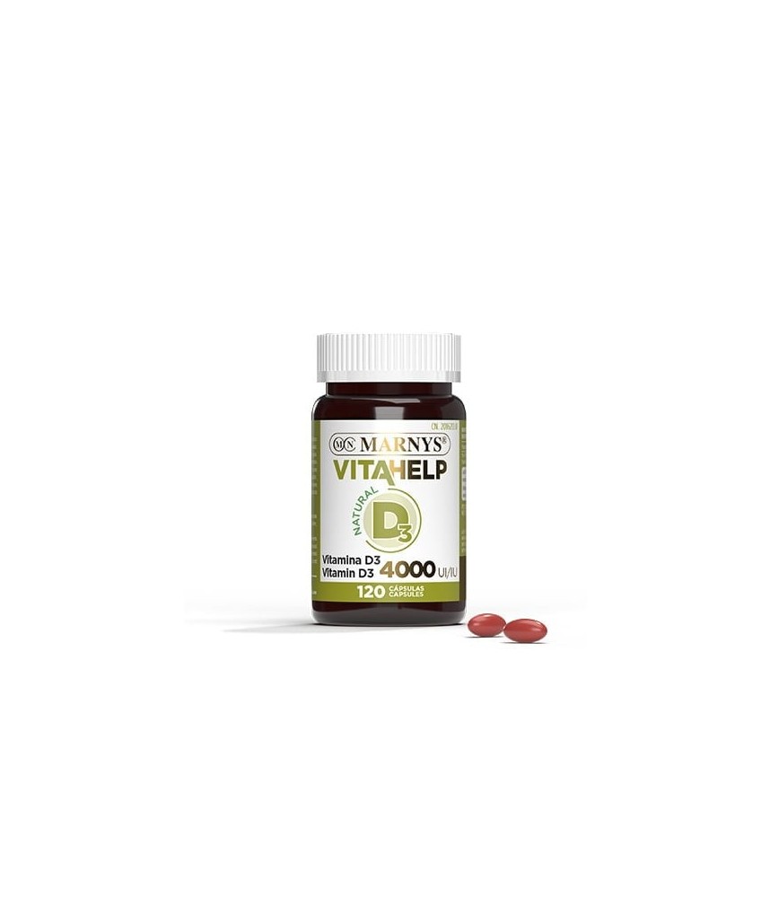 VITAMINA D3 4000UI, 120 CÁPSULAS