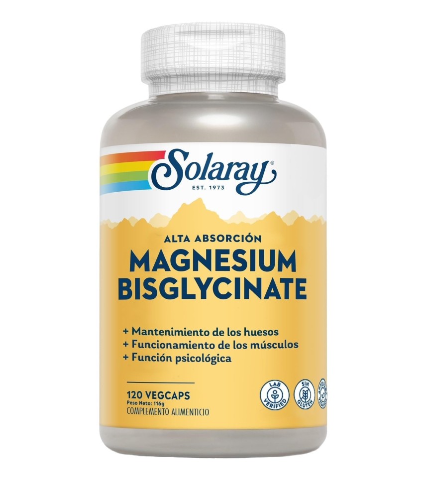 BISGLYCINATE MAGNESIO - 120 VEGCAPS